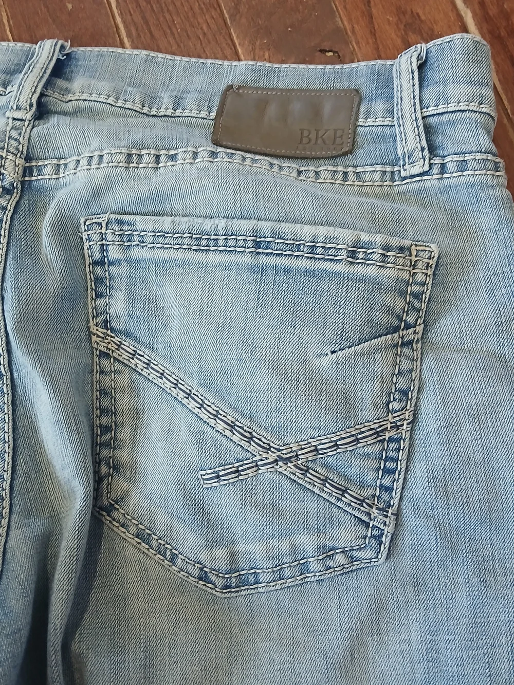 BKE Light Wash Men’s Jake Relaxed Jeans Sz 36x30 Western Cowboy Fall Rodeo
